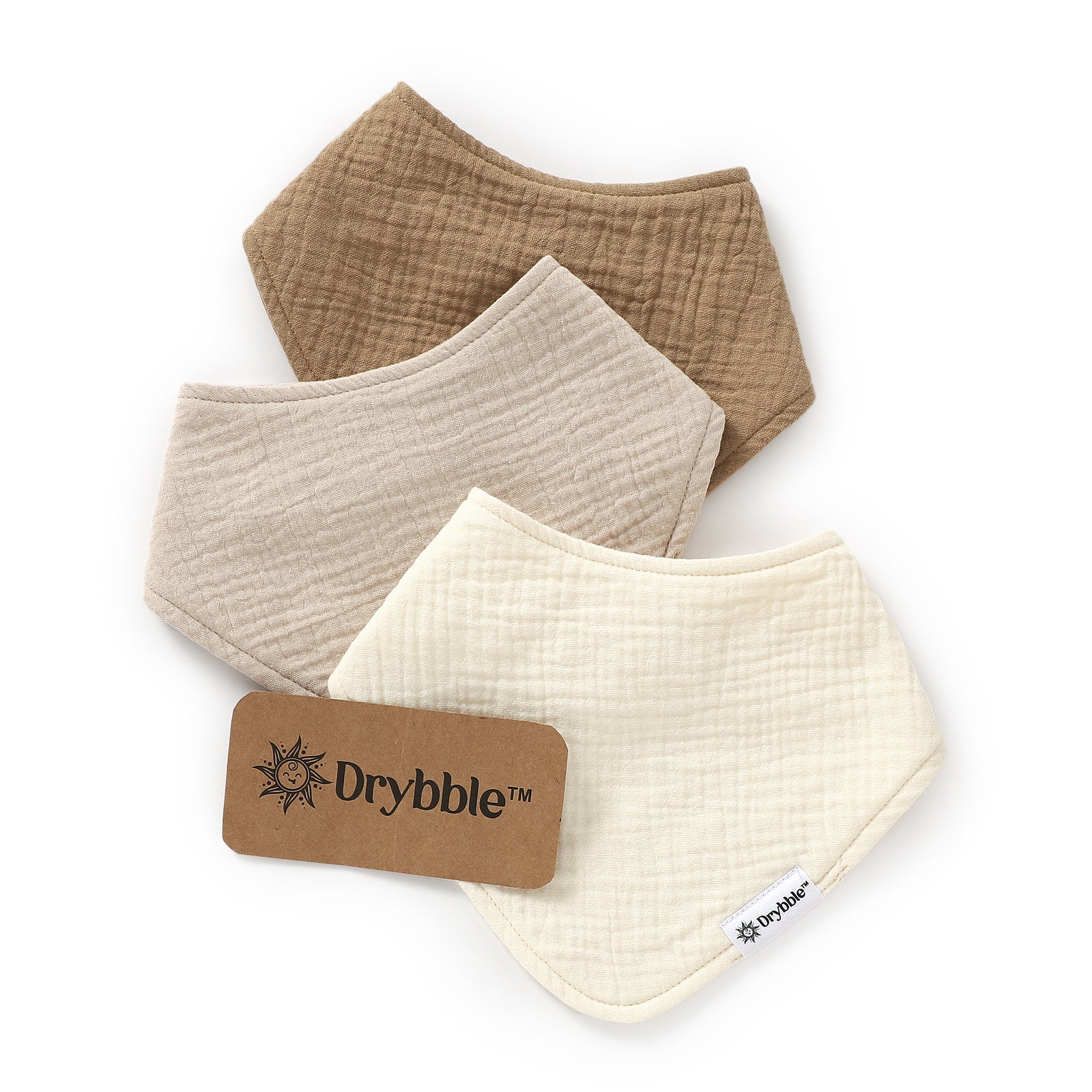 Premium Photo  Little muslin baby bibs